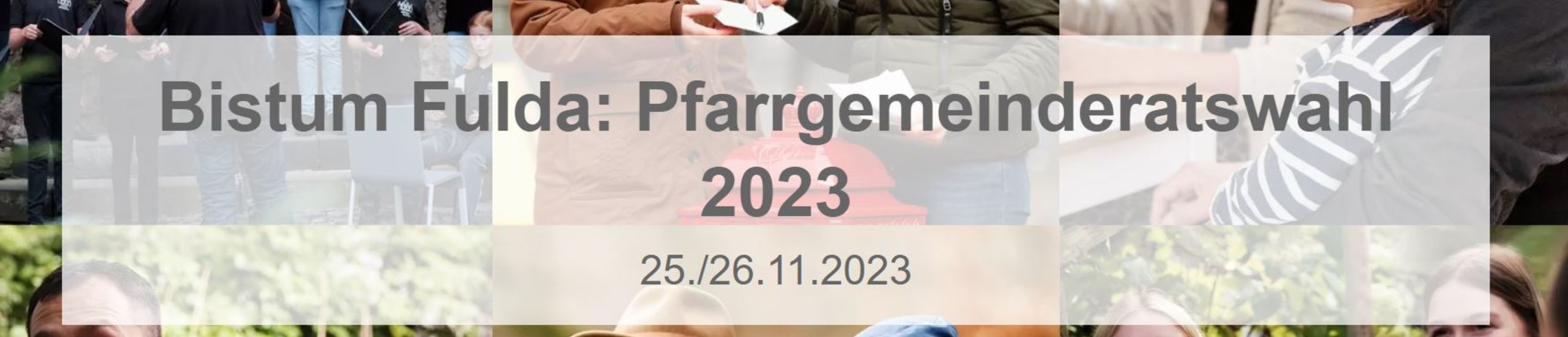 Pfarrgemeinderatswahl 2023
